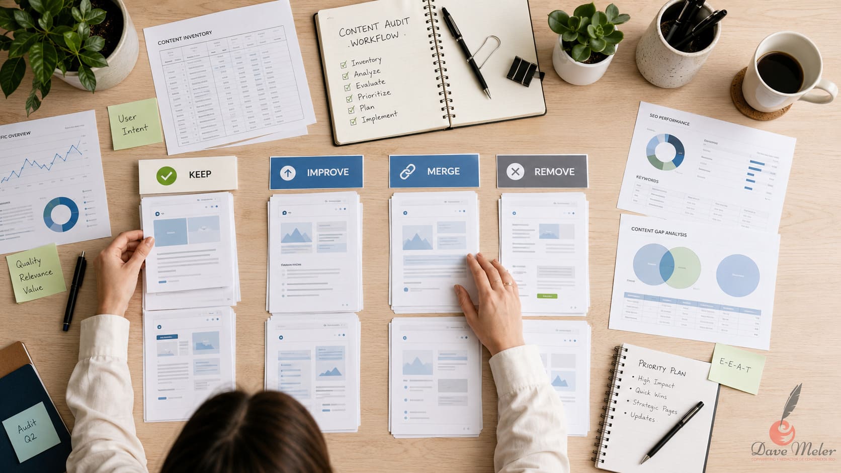Auditoría de contenidos SEO: qué páginas mejorar