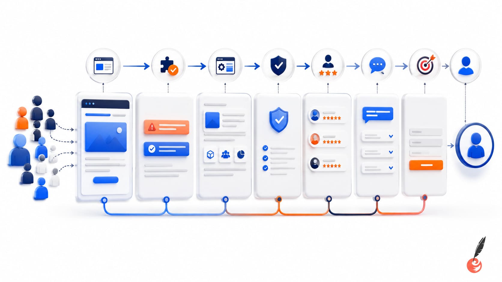 Infografía de Copywriting para páginas de servicios